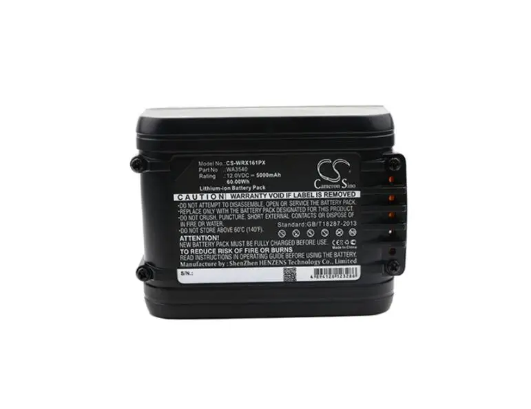 

cameron sino 5000mah battery for WORX WU137 WU161 WA3540 Power Tools Battery