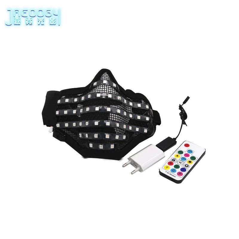 LED Fluorescent Light Gloves, Night Field, Laser Show, Dance Light Mask, Robot Dance, Creative Props, Free Shipping