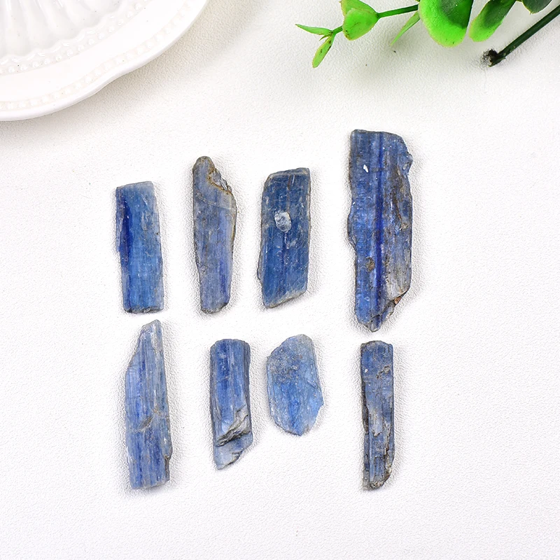 50g Natural  Kyanite Crystal Point irregularity Raw Crystals Rock Mineral Specimen Energy Healing Stone Ornaments Home Decor