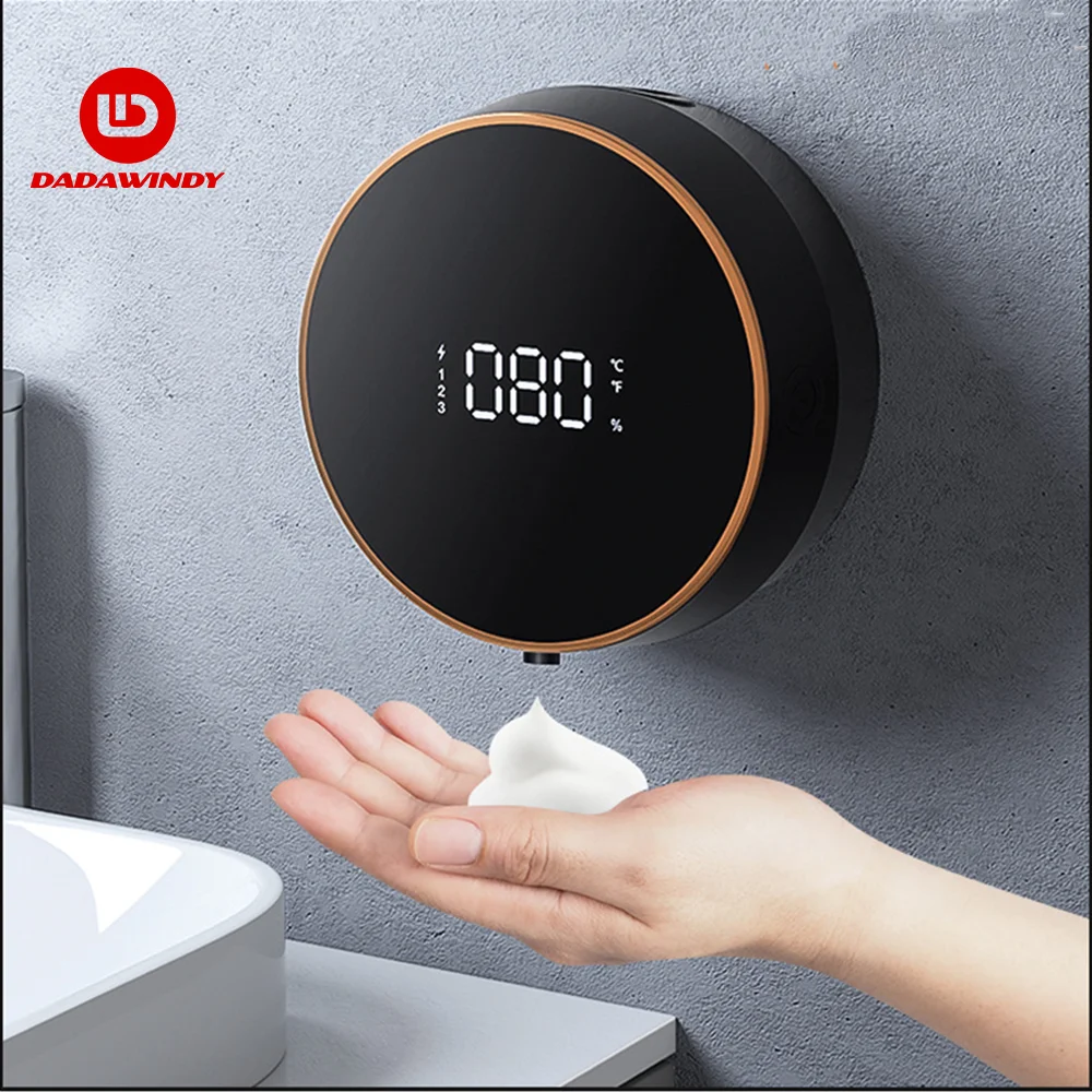 

Wireless Handfree Automatic Soap Dispenser USB Charging Infrared Induction Smart Kitchen Sensor Hand Washer Hand Sanitizer IPX5