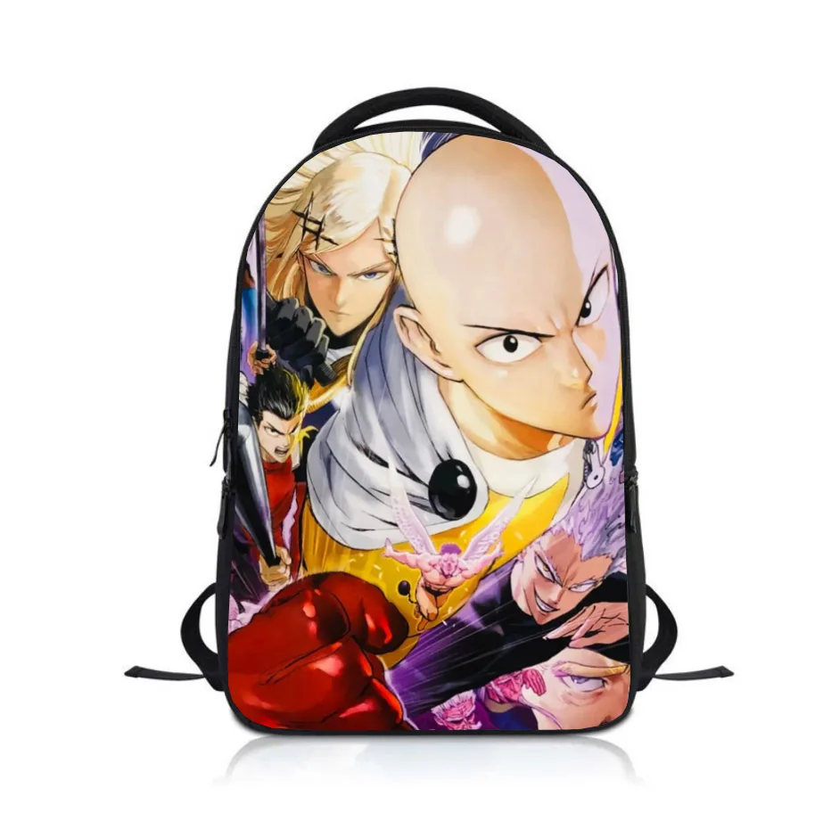 Anime ONE PUNCH-MANN Studenten Rucksack Schule Tasche Kinder Cartoon Rucksack Jungen Mädchen Rucksack Bookbag Kinder Satchel