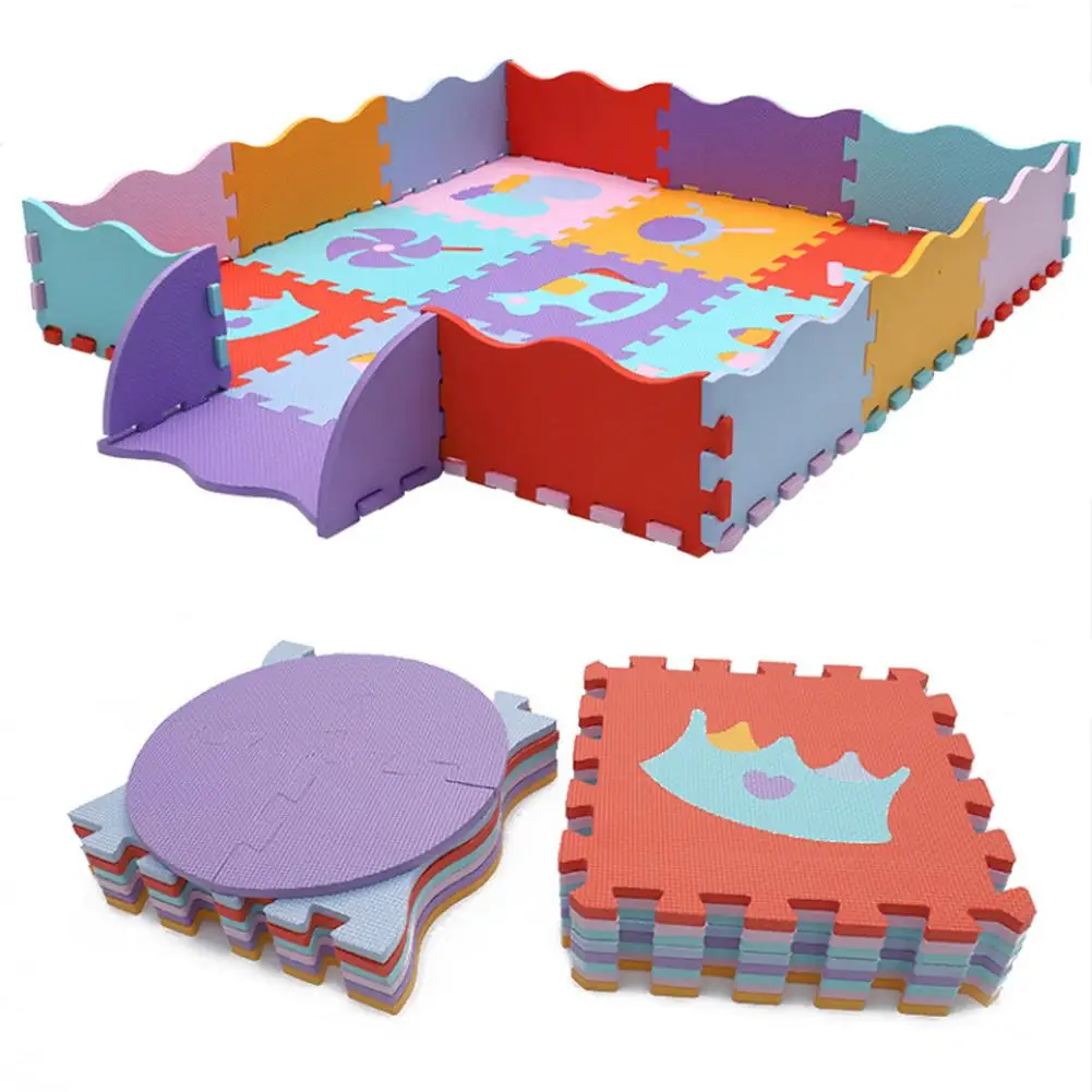 

Baby Puzzle Play Mat For Kids EVA Foam Jigsaw Floor Cushion Thick Crawling Carpet Children Educational Toys Activity Game Pad