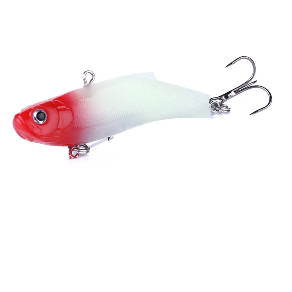 1Pcs 겨울 얼음 낚시 유혹 7cm 17g 싱킹 Wobbler Isca 인공 소프트 VIB 진동 미끼 Crankbait Pesca 송어 잉어 낚시