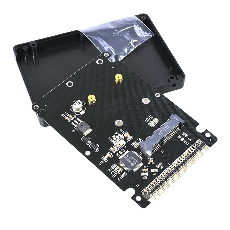 

44PIN mSATA to 2.5" IDE HDD SSD mSATA to PATA Adapter Converter Card with Case 10*7*0.9cm