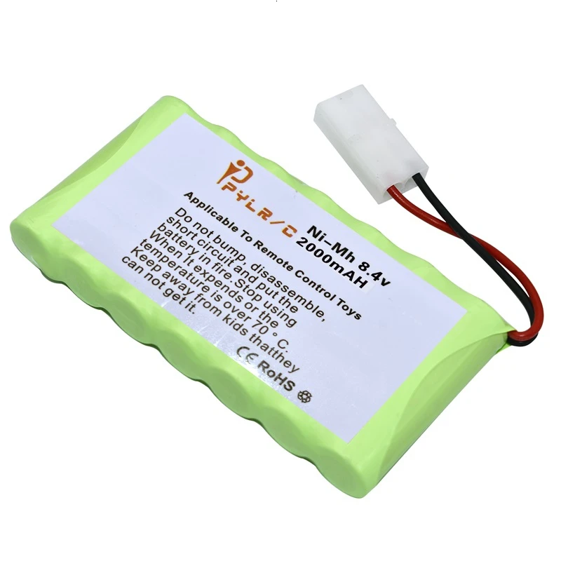 8.4v bateria recarregável para brinquedos rc carros tanques robôs arma barco com tamiya plug nimh bateria aa 8.4v 2000mah bateria 1pcs