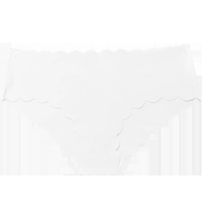Women ruffles Underwear Invisible Seamless T Panties G-String Female Sexy Thongs Intimates Lingerie Ladies Briefs 1pcs LR710 image 6