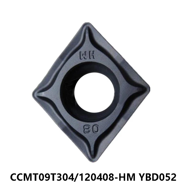 

Original CCMT09T304-HM CCMT120408-HM YBD052 Carbide Inserts Lathe Cutter CCMT 09T304 120408 CNC Turning Tools for Cast Iron