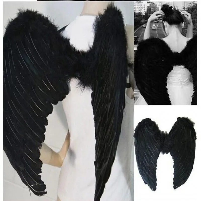 

angel wings Angel Feather Wings Children Adult Performance Props Halloween Costumes Unisex