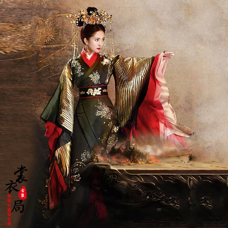 

Legend Of Fu Yao Yang Mi Ruan Jingtian Chinese costume Wedding dress ancient costume Queen clothes