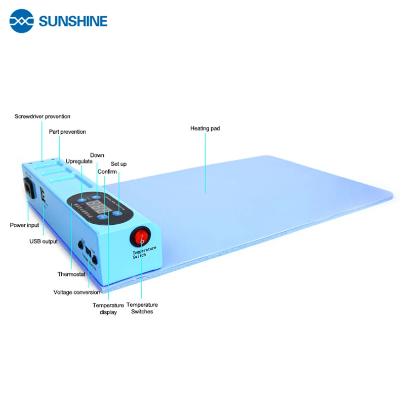 Sunshine s918e almofada separadora de tela lcd para almofada e