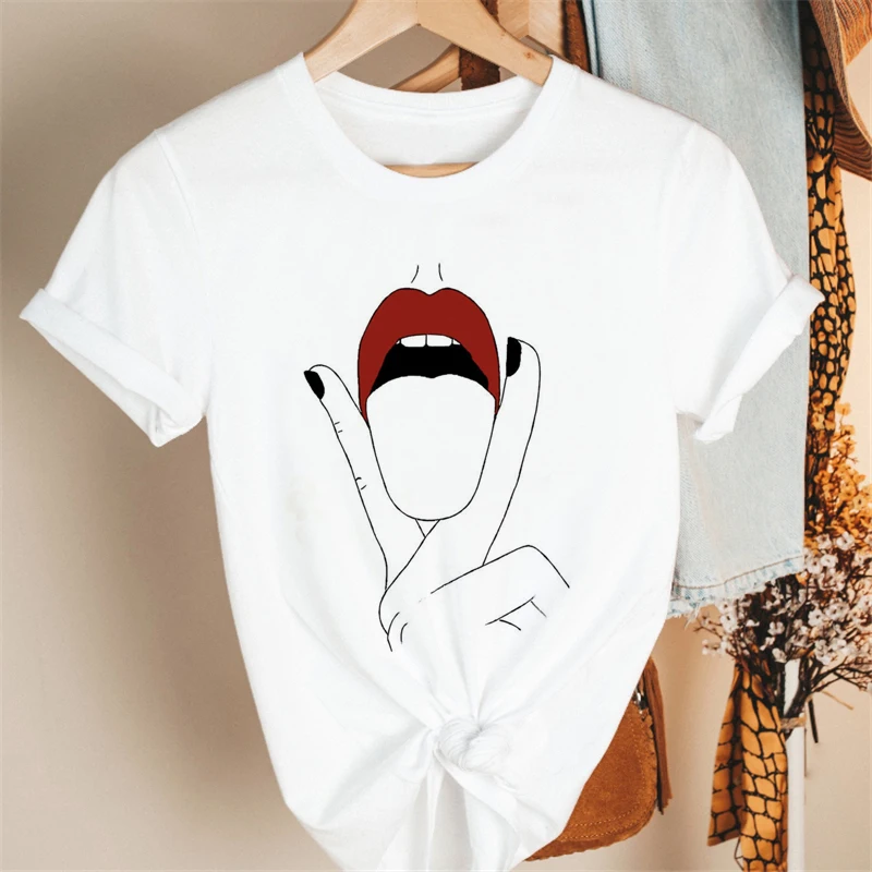 Cartoon Konijn Grafische T-shirt Vrouwen Bloem Korte Mouw Zomer Mode Print Vrouwelijke Kleding Tops Tees T-shirt Dropshipping Shirt