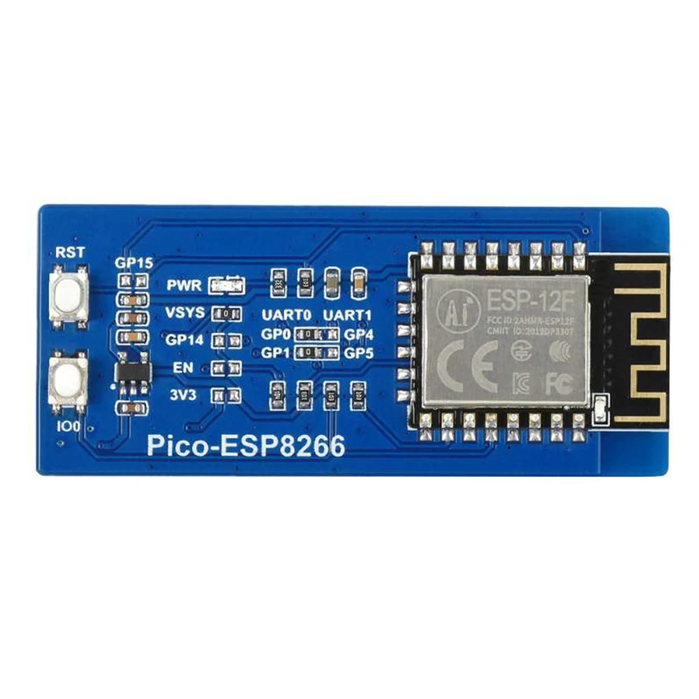 Modulo di espansione WiFi Waveshare ESP8266 per Raspberry Pi Pico supporta protocollo TCP/UDP comunicazione UART al comando