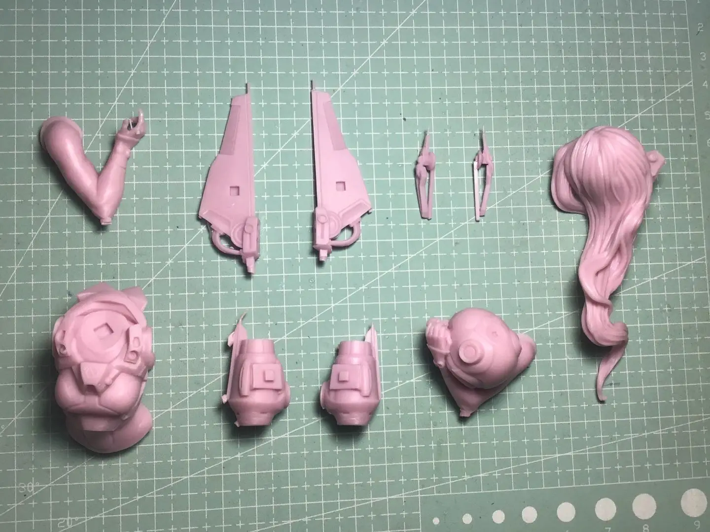 1/10  Resin Model Bust GK，Unassembled and unpainted kit