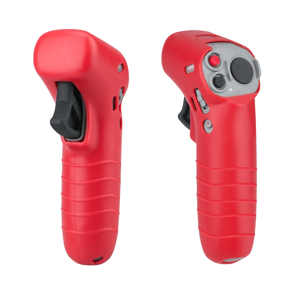 Ốp Lưng Silicon Cho Máy Bay DJI FPV Combo/Avata Bộ Điều Khiển Chuyển Động Bảo Vệ Da Dây Buộc Dây Đeo Cổ Cho DJI Drone RC phụ Kiện