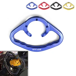 For YAMAHA MT03 MT-03 MT 03 All Years Motorcycle Universal CNC Passenger Front Handgrips Hand Grip Tank Grab Bar Handle Armrest