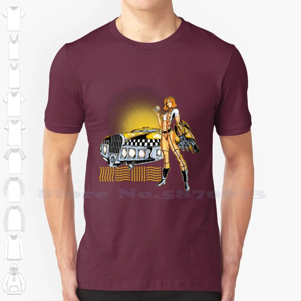 5Th Element 100% Cotton T-Shirt Leeloo Mutilpass Milla Fifth Element Silverbax Korbin Dallas Zorg