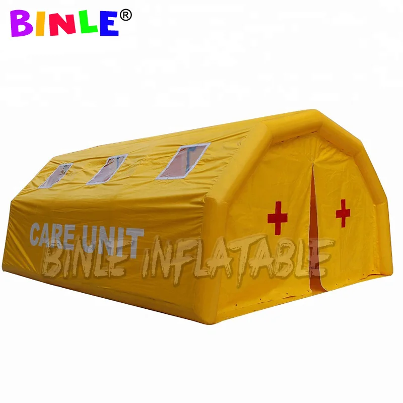 

Airtight emergency military isolation portable inflatable medical tent with floor,emergency shelter,camping mobile hospital