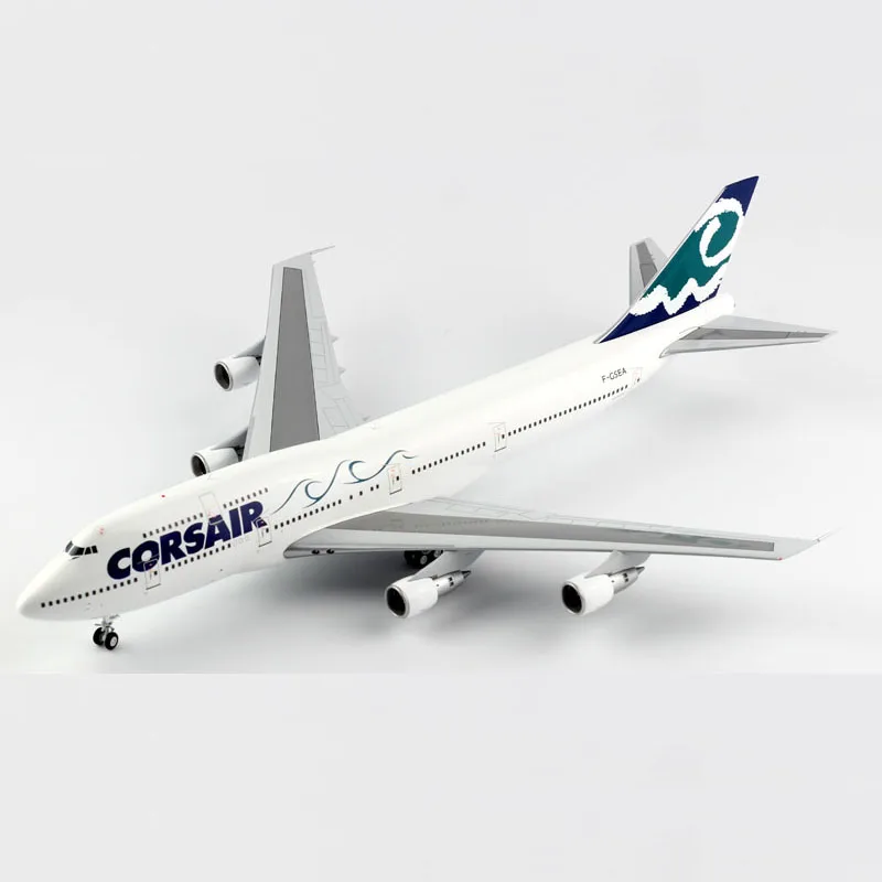 Diecast 1:200 Simulation French Cos Aviation B747-300 F-GSEA Airliner Alloy Airplane Model Gift Decoration Collection