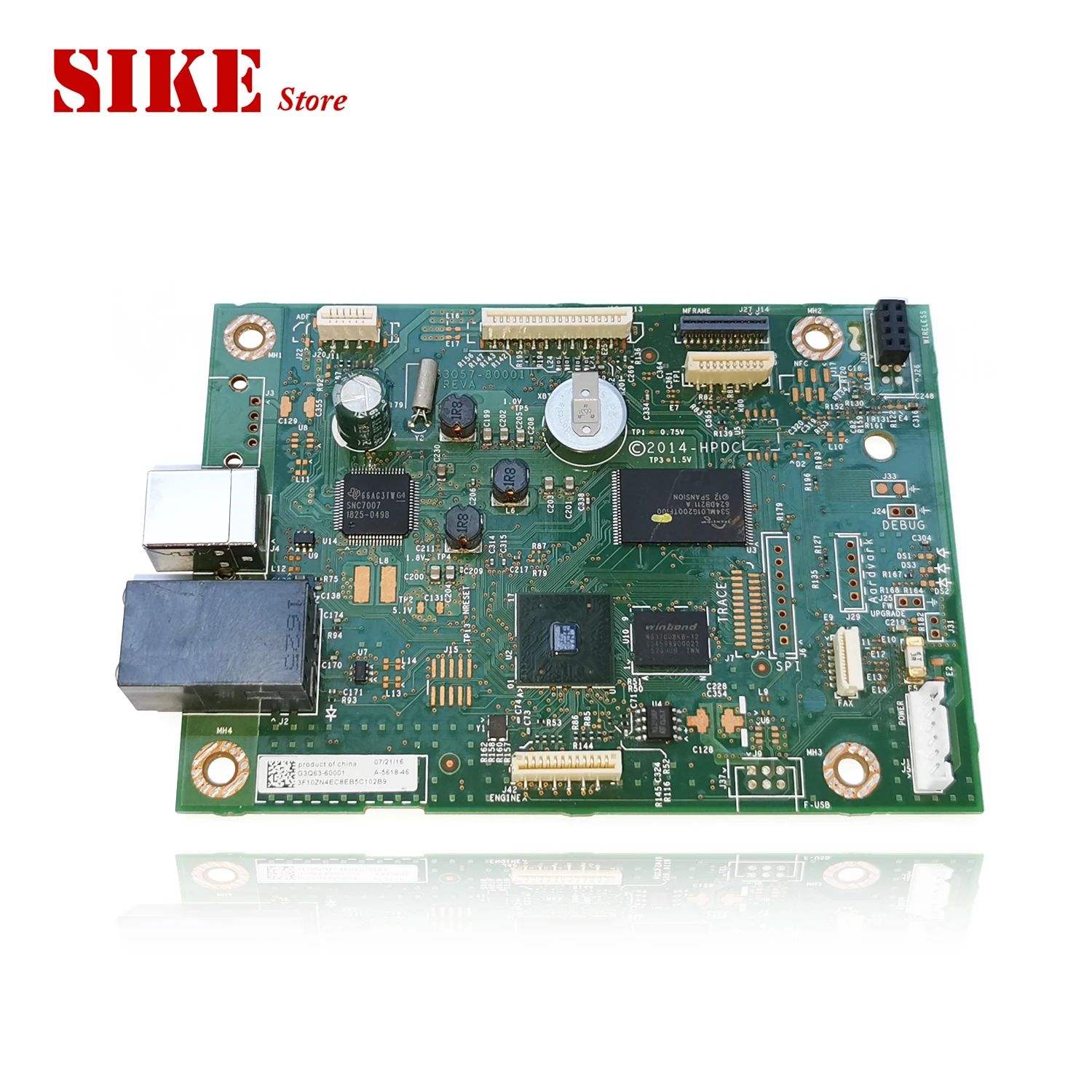 

G3Q63-60001 G3Q58-60001 Logic Main Board For HP M130 M132 M134 M130nw M132nw M130fw M132fw M130fn M132fn M134fn Formatter Board