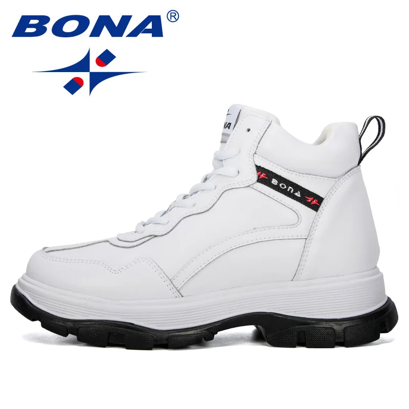 BONA New Fashion Style Women Snow Boots Women Plush Hot Platform Boots Winter Female Warm Botas Mujer Booties Feminimo