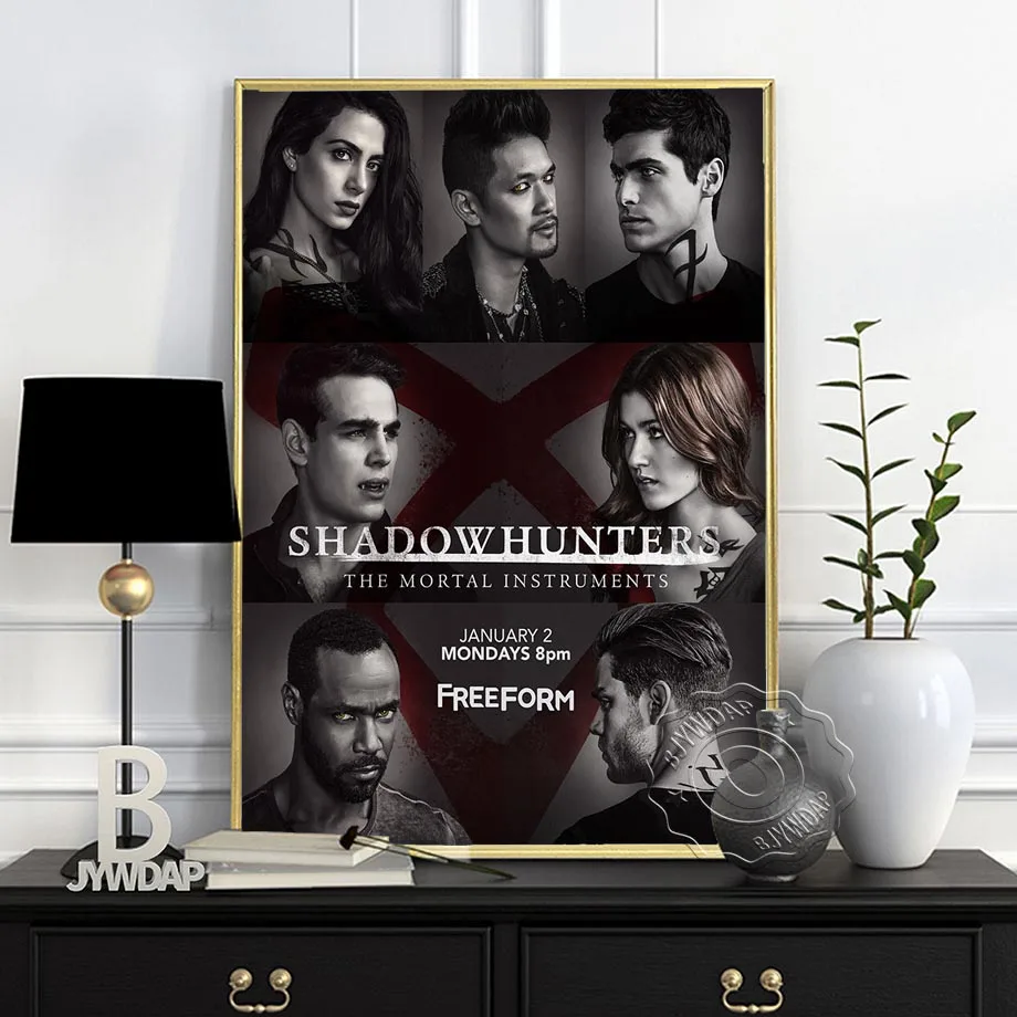 Shadowhunters The Mortal Instruments Posters And Prints Canvas Art Painting Wall Pictures For Living Room Decoration Home Decor