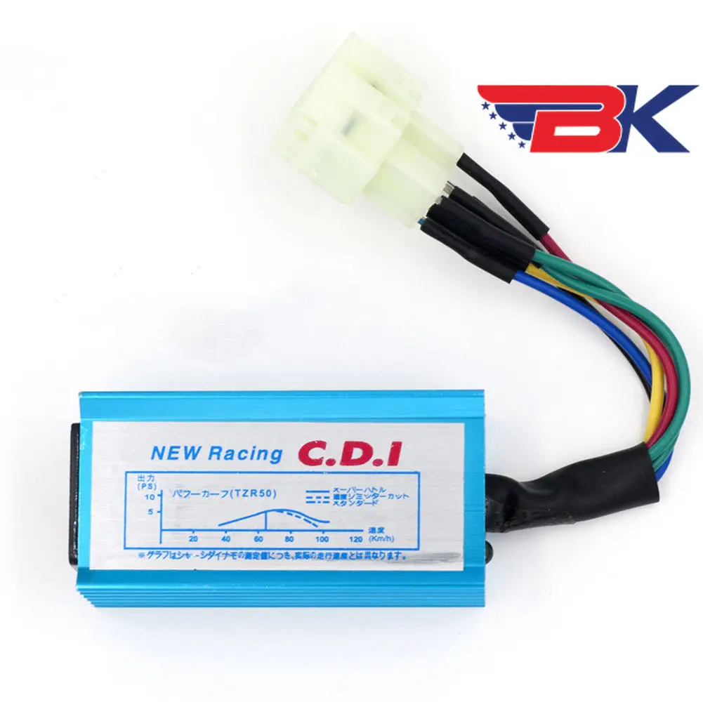 6-polige Performance-Racing-CDI für GY6 ATV 50 125 150cc Moped Go Kart Scooter 139QMB 139QMA – Detail 3