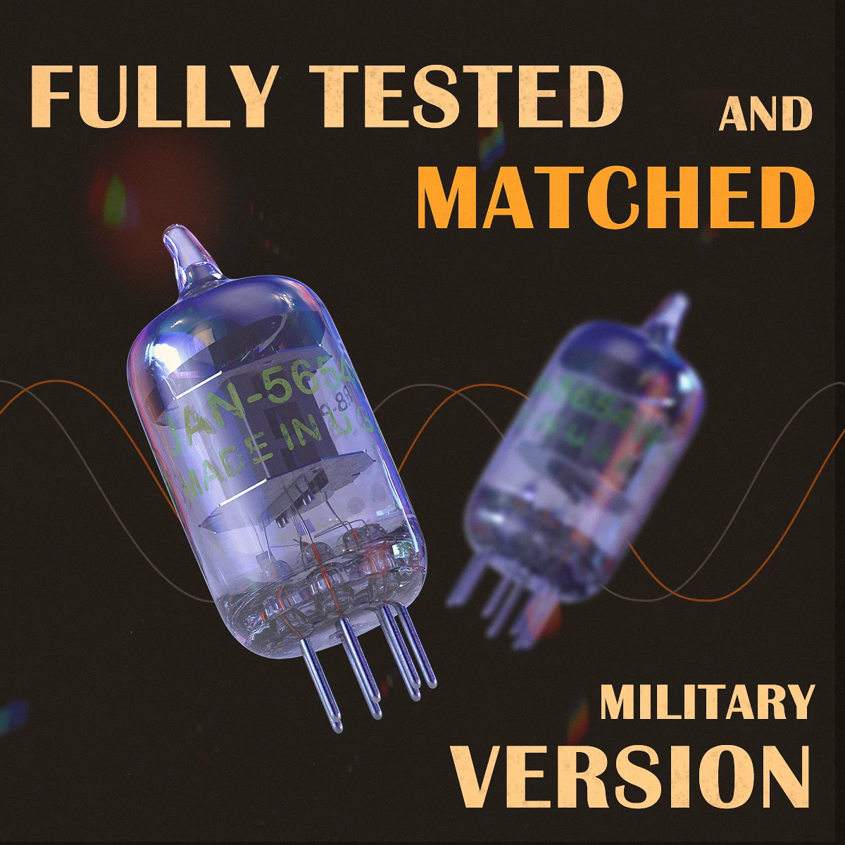 Fosi Audio 2 sztuk 5654W lampy elektronowe 7-Pin Upgrade do 6AK5 6J1 6J1P EF95 parowania rury do wzmacniacz Audio