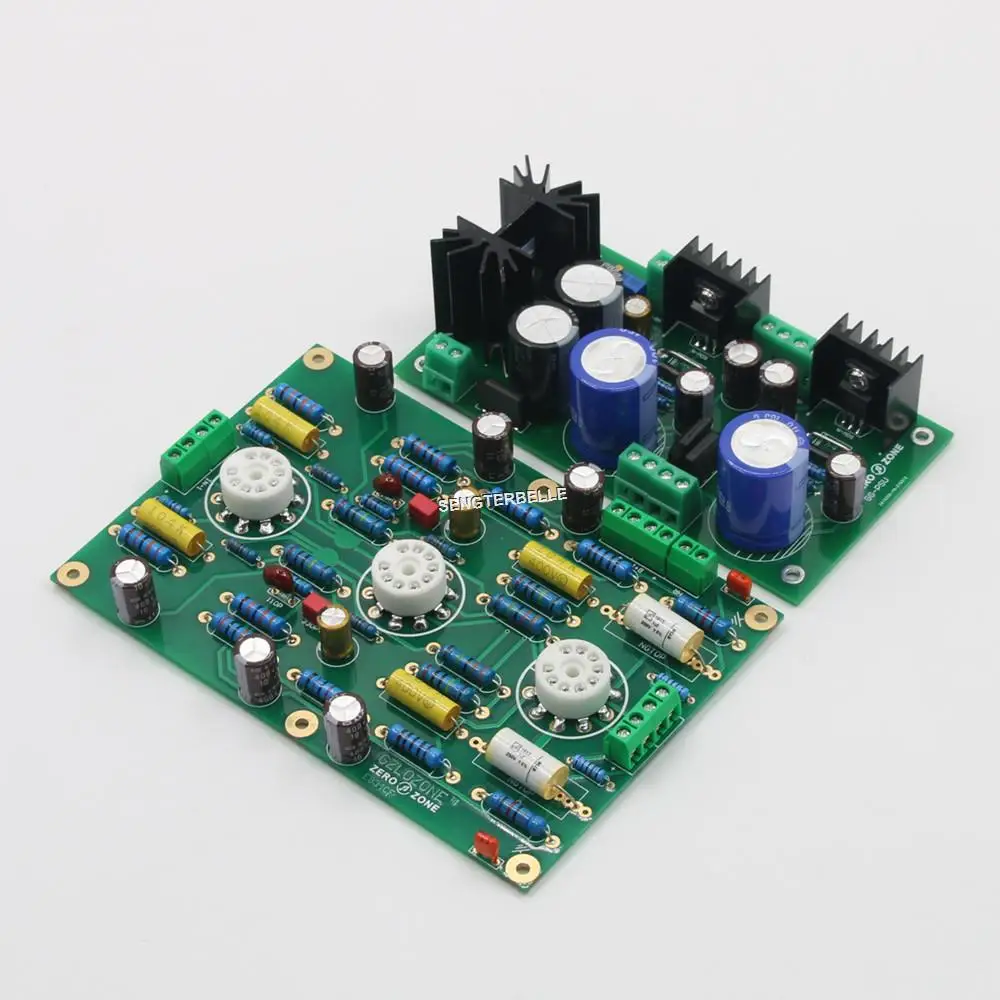 Standard Edition Hifi RIAA MM EAR834 Tube Phono Stage Amplifier board + DC260V Power Supply Board