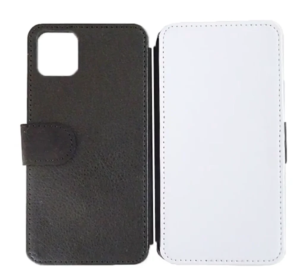 

High Quality Factory for iPhone11 Sublimation flip leather case for iPhone 11 Pro 11 Pro Max Book case 2D Blank Cover 100pcs/Lot