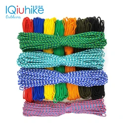 Cuerda de Paracord de 2019 colores, cuerda de Paracord de 2mm, 100 pies, 50 pies, 25 pies, núcleo de soporte, para fabricación de joyas, venta al por mayor, novedad de 100