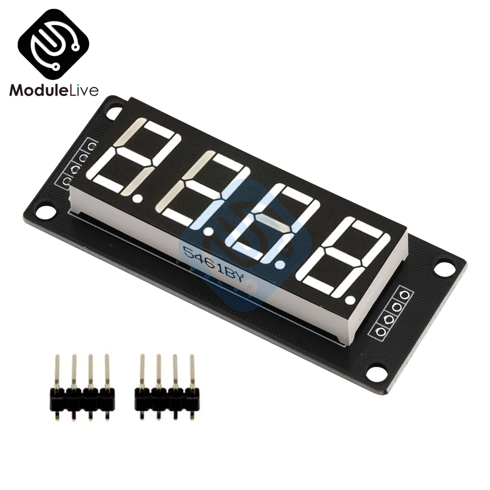 0.56 Inch 4 Bit 4-Digit LED Digital Display Tube Module 5V 7 Segments TM1637 0.56\