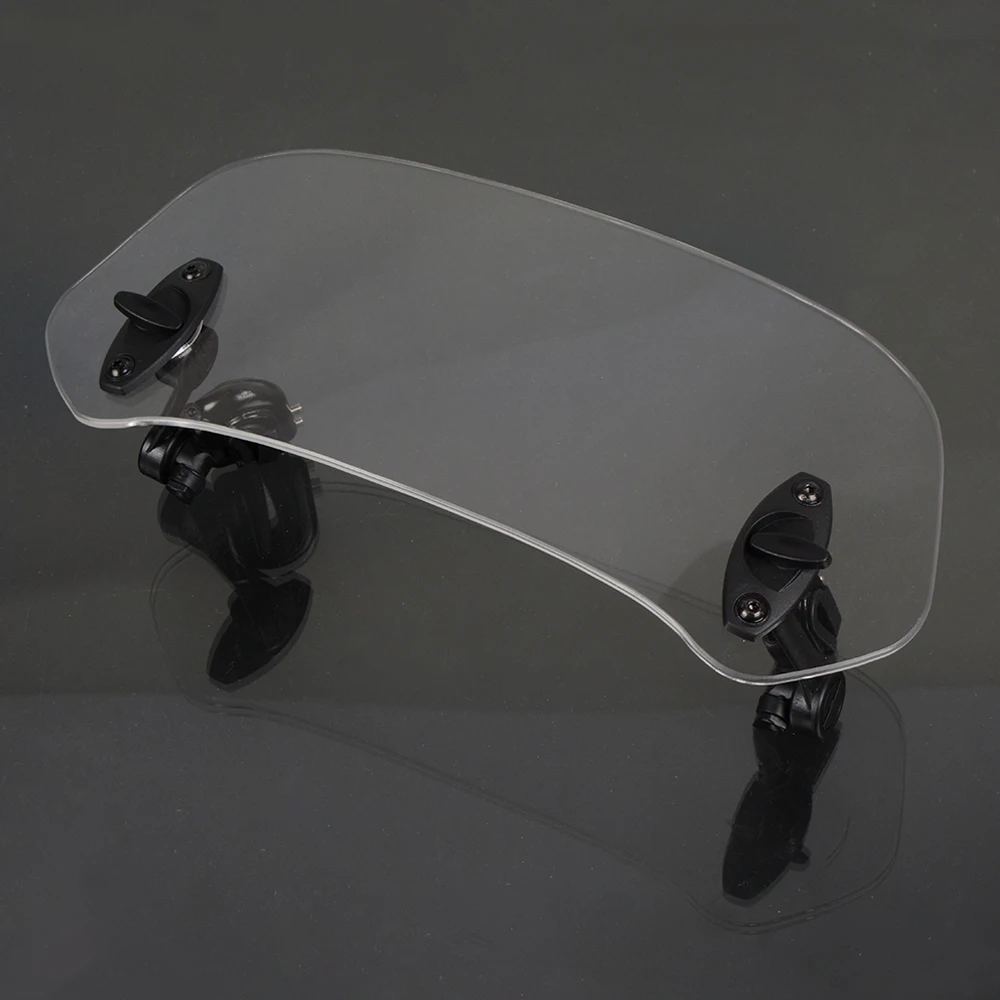 

Motorcycle windshield extension bracket Adjustable Clip On Spoiler Windscreen For SUZUKI V-Strom V-STROM 650 DL 650 GSX-R gsxr