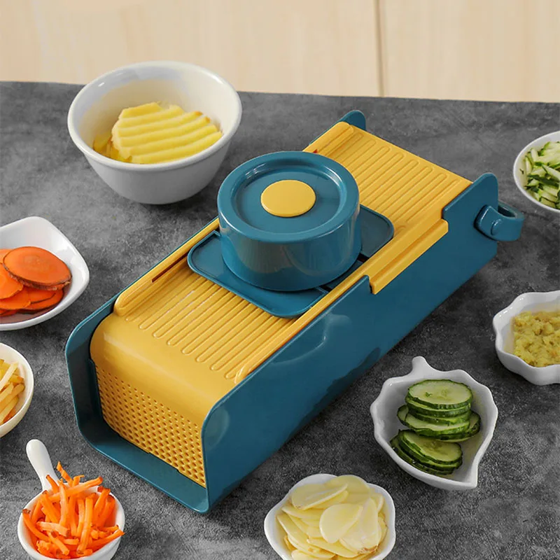 

Multifunctional Vegetable Slicer Potato Peeler Garlic Grind Carrot Onion Grater With Strainer Kitchen Accessories Vegetable Tool