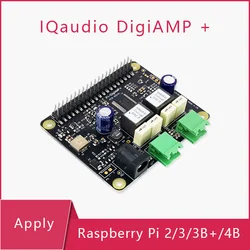 IQaudio DAC +/DAC Pro/DigiAMP +/Codec Zero per Raspberry Pi Audio supporta con tutti i Raspberry Pi Molde