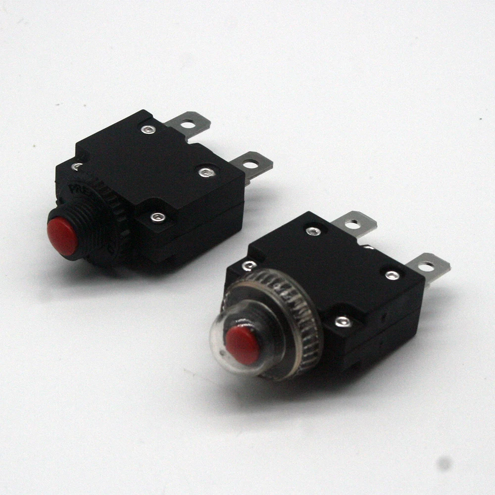 1pcs 2A 3A 5A 6A 8A 10A 15A 20A 25A 30A Circuit Breaker Overload Protector Switch Fuse Overload Overcurrent Reset Insurance