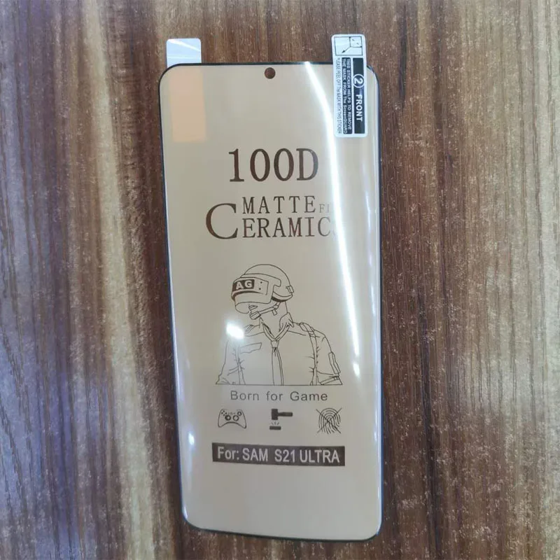 3 peças para samsung s22 s21 ultra nota 20 ultra s10 s9 mais s20 ultra nota 10 pro s21 plus 3d curvo filme de cerâmica protetor tela