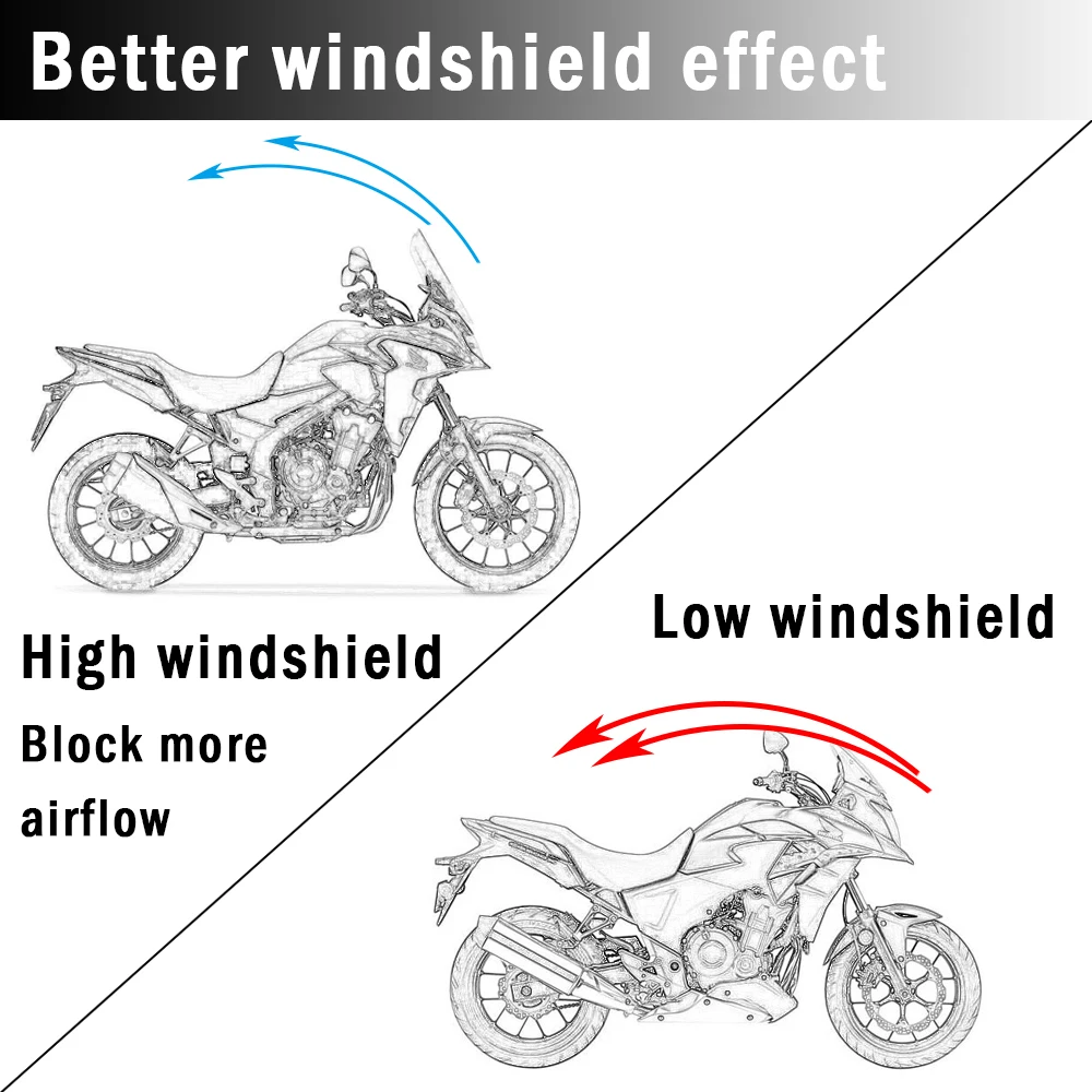 Windscreen Windshield Wind Shield Screen Protector For Honda NC700X NC750X NC 750 700 X 2016 2017 2018 2019 2020 Accessoris