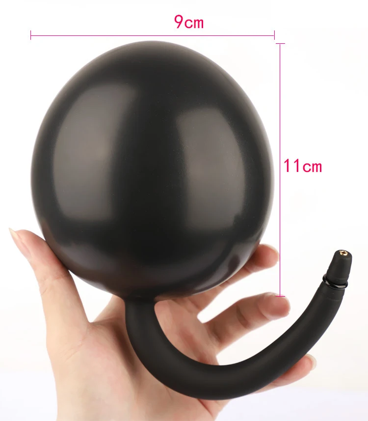 Anal Plug Inflatable Butt Beads Gay Expandable Large Dildo Pump Prostate Massage Sex Toys for Women Men Silicone Anus Dilator