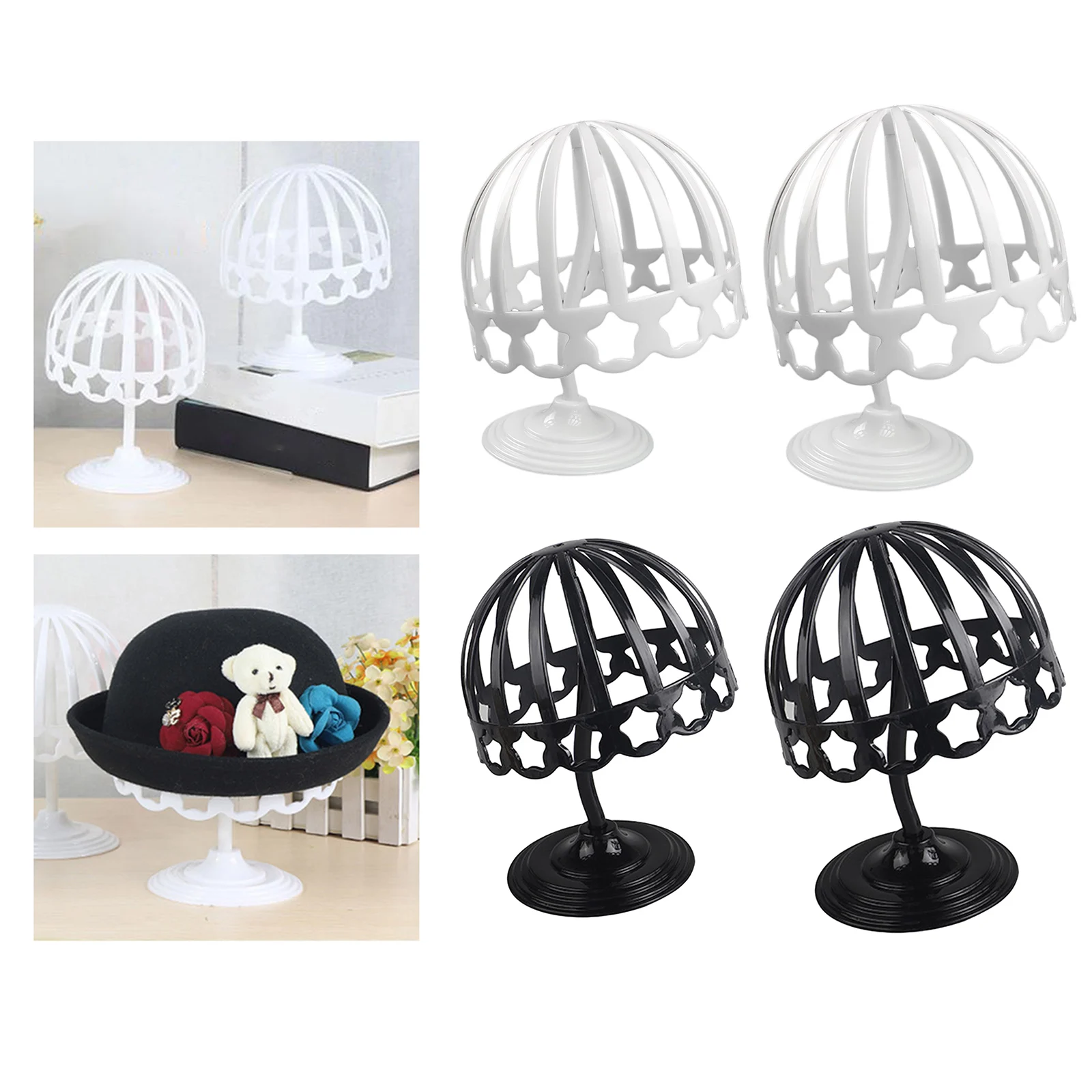 Useful Baby Child Kid Mannequin Head Model For Hat Shop Dome Hat Display Stand Shelf  Storage Holder Rack Wigs Show