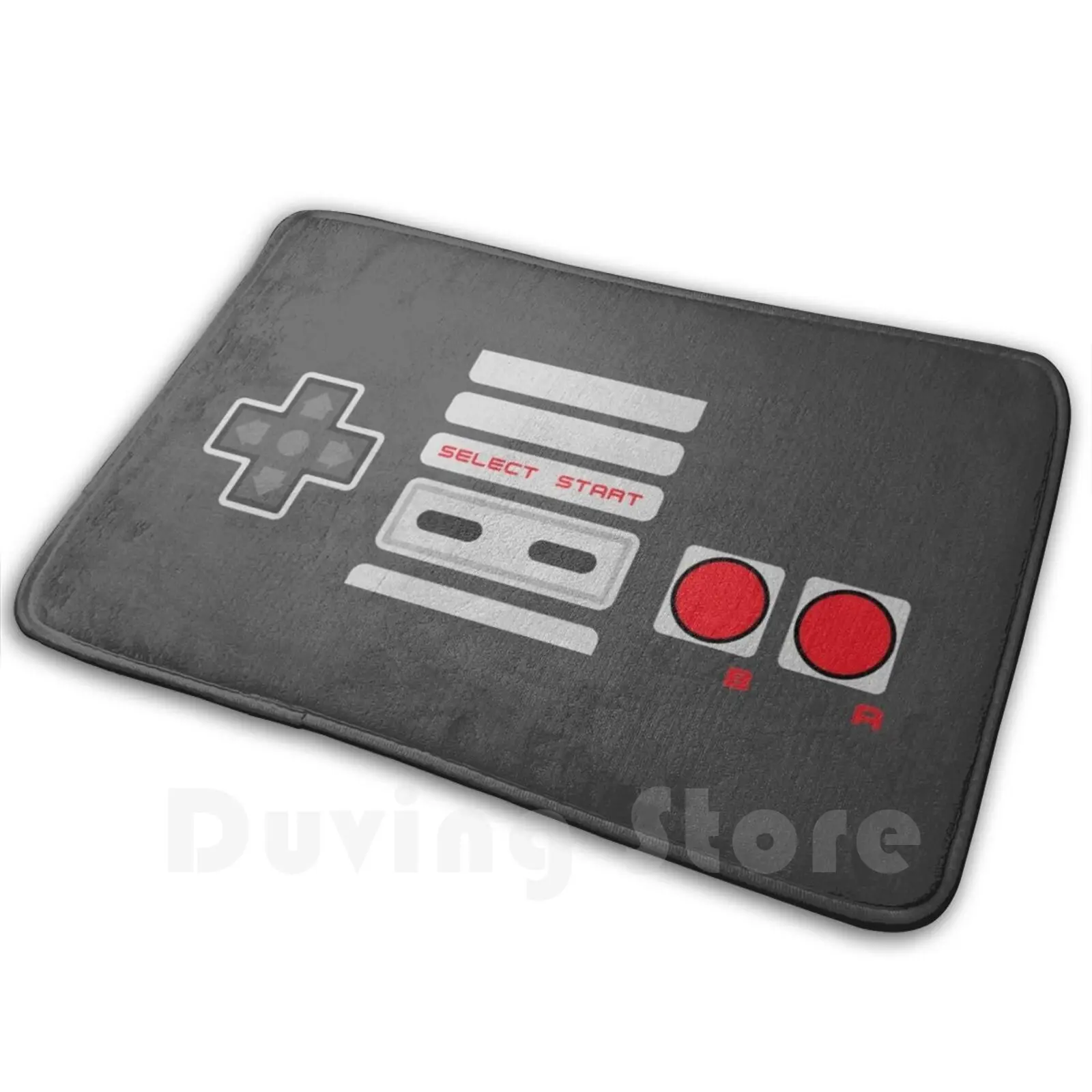 Vintage Video Game Controller Carpet Mat Rug Cushion Soft Controller Nes Vintage Gamer Video Games Ps3 Ps4