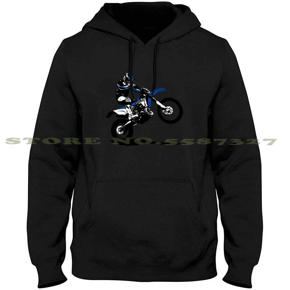 Enduro Offroad Biker Long Sleeve Hoodie Sweatshirt Supermoto Motocross Moto Cross Supercross Enduro Motorcycle Motorcyclist