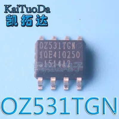 送料無料50個OZ531TGN OZ531CGN OZ531 sop-8