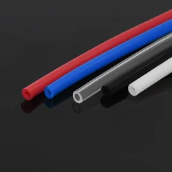 PTFE Tube ID 2mm OD 4mm Clear ptfe PiPe J-head hotend RepRap Rostock Bowden Extruder Throat For 1.75mm filament 3d V5 V6