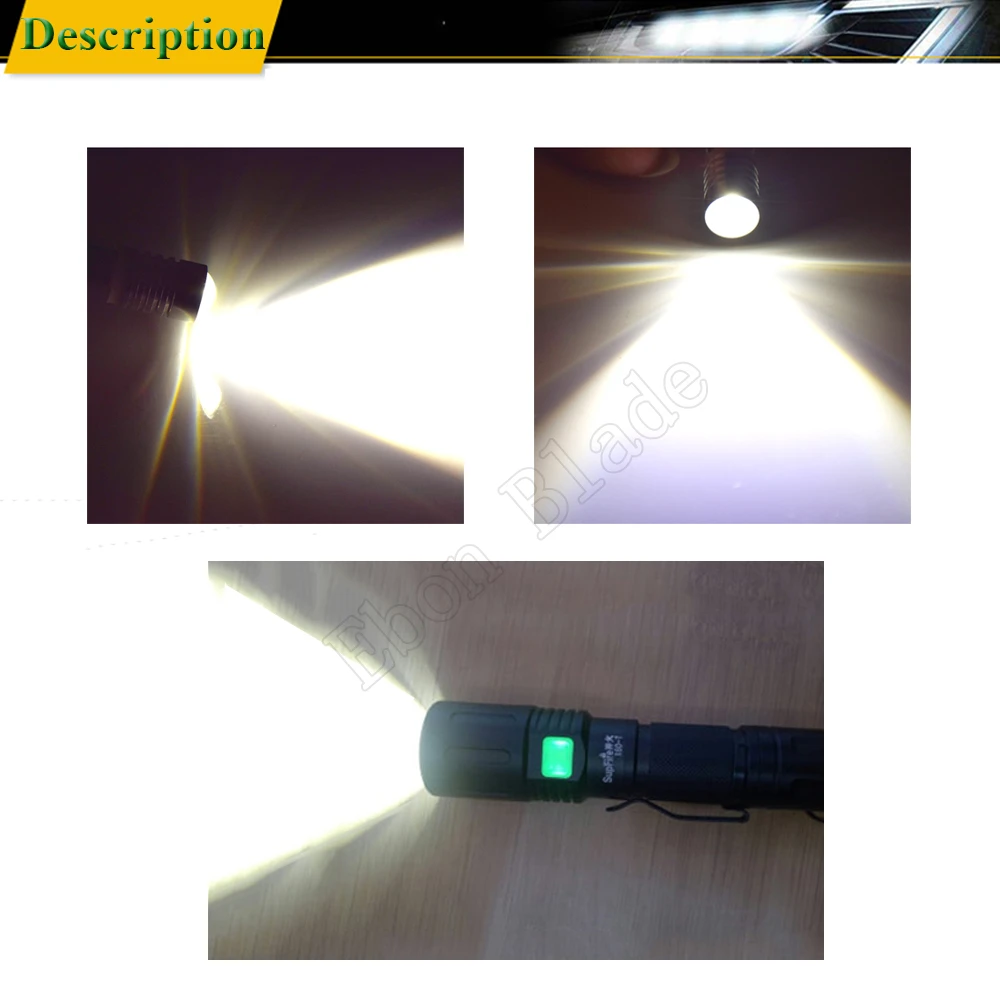2PCS P13.5S Base PR2 High Power 3W LED Upgrade Bulb for Maglite Replacement Bulbs Led for 10v 12v 15v 18v 24v Flashlights Torch view 6