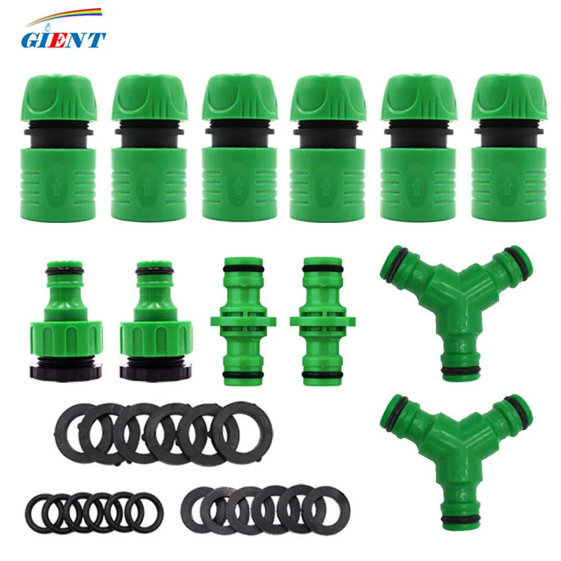 Garden Watering Hose Quick Connector 1/2 ” End Double Male Hose Coupling Joint Adapter suit for Garden irrigation pipe