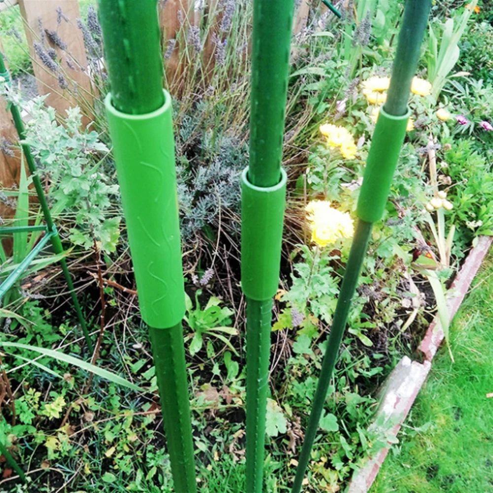 Gardening Plant Support Stakes Connector, Greenhouse Frame Connection Accessories