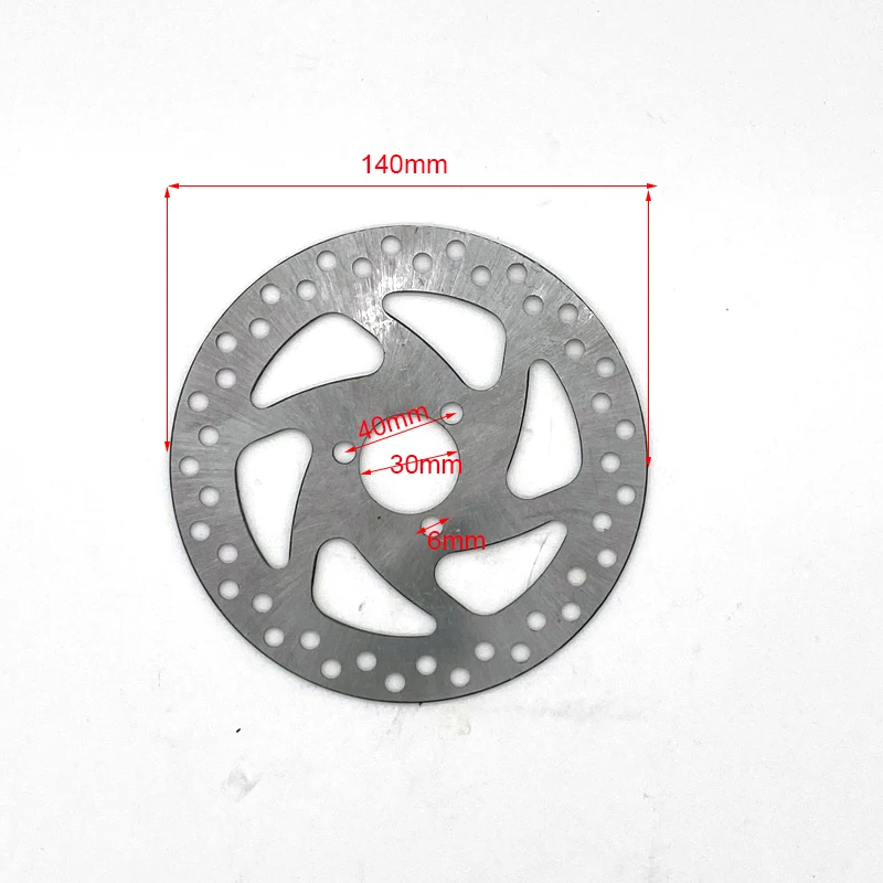 Front Rear Disc Brake Caliper Pads Brake disc 140mm For 47cc 49cc Chinese Mini Moto Kids ATV Quad Dirt Pocket Bike