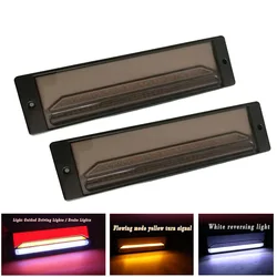 2pcs 147 LED Waterproof Turn Signal Light Kit RV Rear 12V Stop Turning Taillight Sign Reverse Light For Truck Trailer
