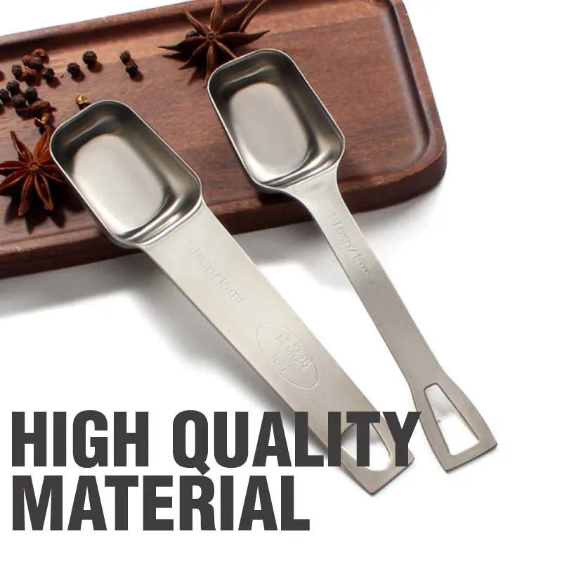 

Stainless Steel Measuring Spoon 1PC 15ml Milk Powder Spice Bean Spoon with Scale marks on Embossed Handle for Kitchen Home Use