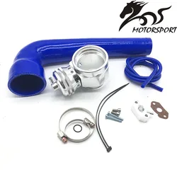 Racing Aluminum Air Intake Turbo Dump Valve Blow Off Valve For Fabia VW Polo 1.2 Tsi upto 2014 With hose